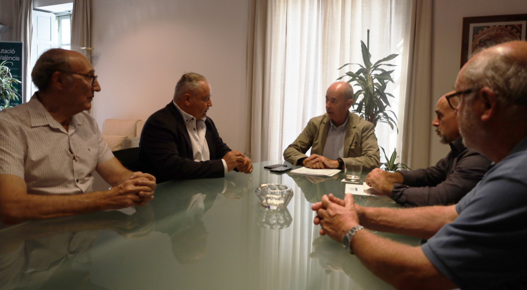 La Diputació de València i el Sindicato de Regulación de las Aguas del Turia col·laboraran en la modernització del reg