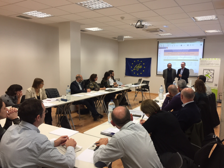 La Diputació impulsa un projecte europeu per a reduir la concentració de nitrats en el cicle de l'aigua