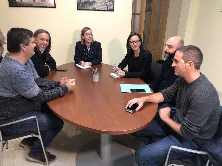 La diputada Dolors Gimeno es reunix amb la Mancomunitat de la Valldigna