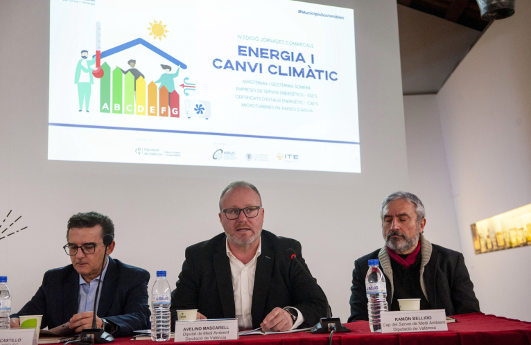 La Diputació promou l'ús d'energia sostenible en un cicle de jornades per la província de València