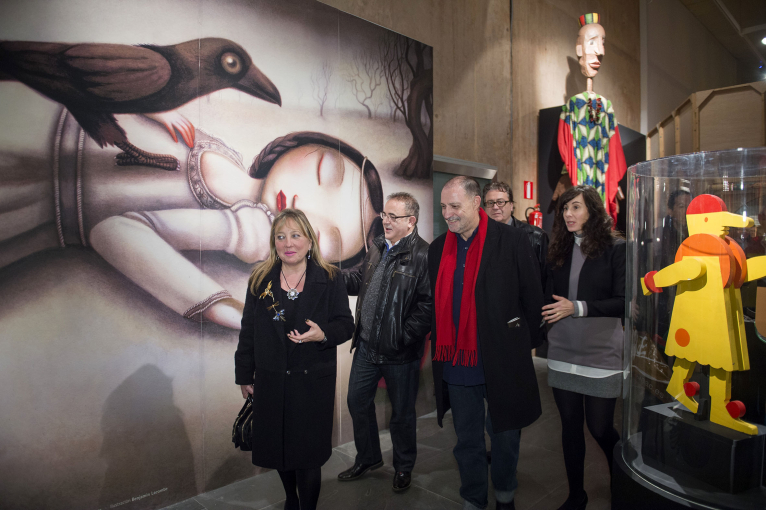 Puchalt inaugura les dos darreres exposicions de l'any en el MuVIM