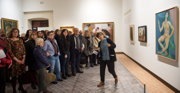 La Diputació inaugura una exposición itinerante con obras de mujeres o inspiradas en la mujer