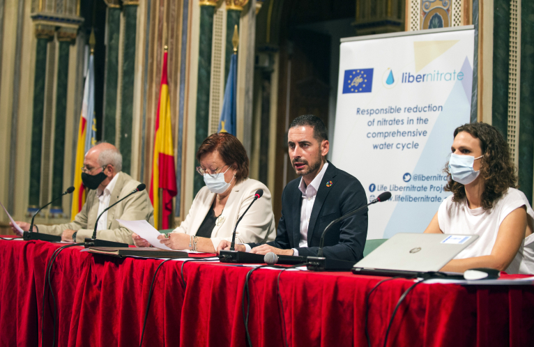 El projecte de la Diputació per a reduir la concentració de nitrats en l'aigua demostra la seua efectivitat