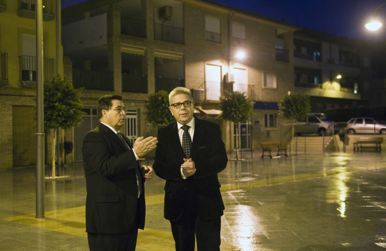 Inauguración plaza en Torres Torres
