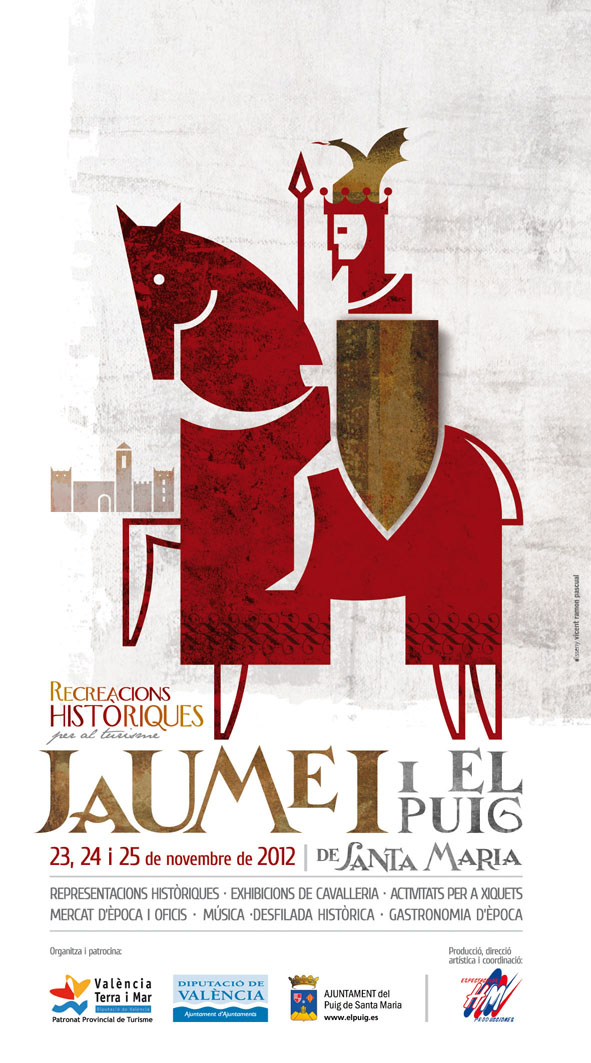 El Puig de Santa Maria celebrará la Recreación Histórica de Jaume I 