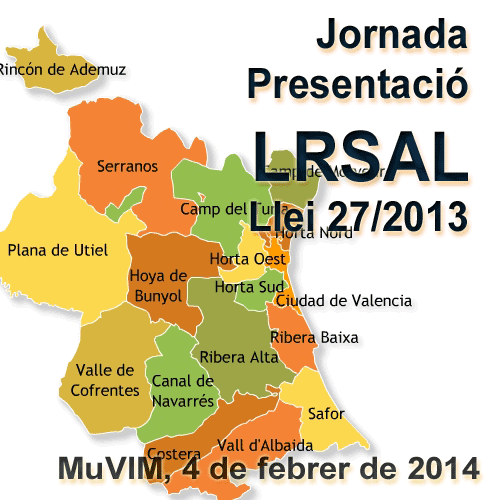 Jornada sobre la Llei 27/2013 de Racionalització i Sostenibilitat de l'Administració Local