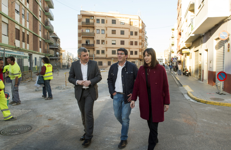 La Diputación invierte un millón de euros en las obras del Plan de Inversiones Sostenibles en Oliva 