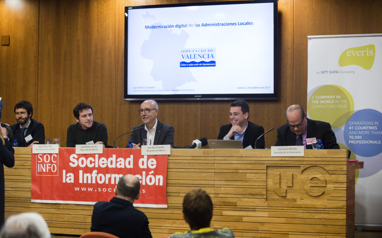 Ivan Martí: «El objetivo de la Diputación es implantar la administración electrónica en todos los entes locales de las comarcas de València»