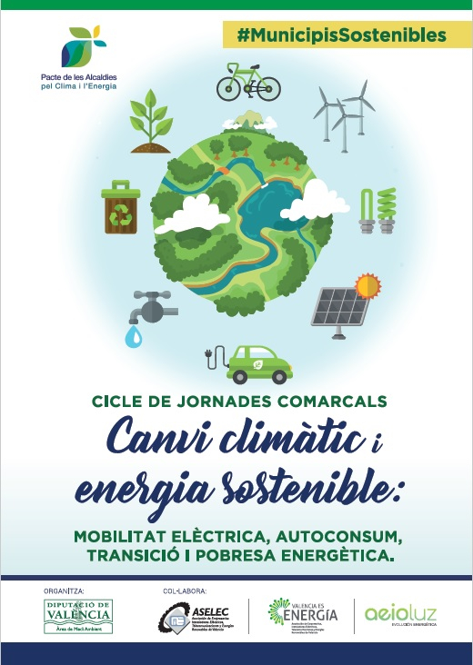 La ruta de las jornadas por el cambio climático y la energía sostenible visita Sagunt