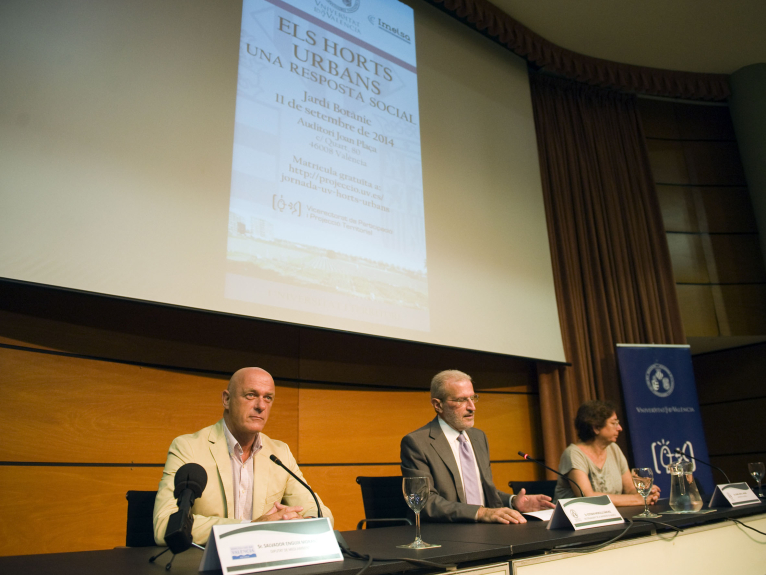 Enguix inaugura la Jornada d'Horts Urbans en el Jardí Botànic