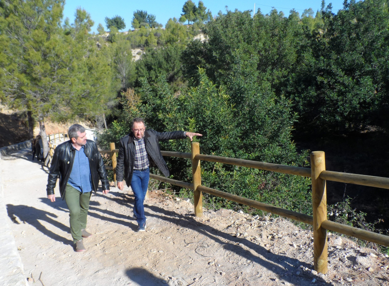 Benissoda recupera el paraje de la Font de l’Olivera y acondiciona el Camí de la Bassa con la ayuda de la Diputació