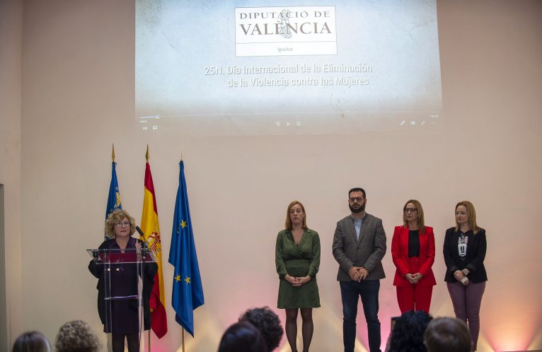 La Diputació de València visibilitza el seu rebuig a la violència masclista i implica a tota la societat 