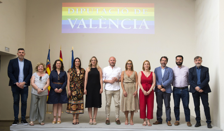 La Diputació de València se suma a la celebració del Dia de l’Orgull LGTBI