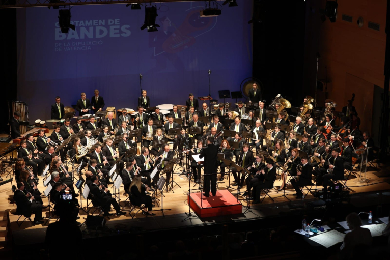 La Diputació de València convoca el 47º Certamen de Bandas que volverá al Palau de la Música