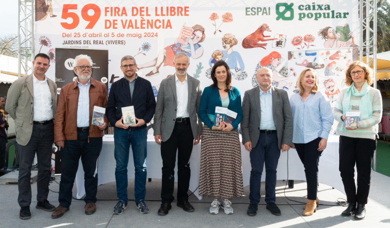 El Magnànim presenta en la Fira del Llibre su colección de ciencia para todos los públicos