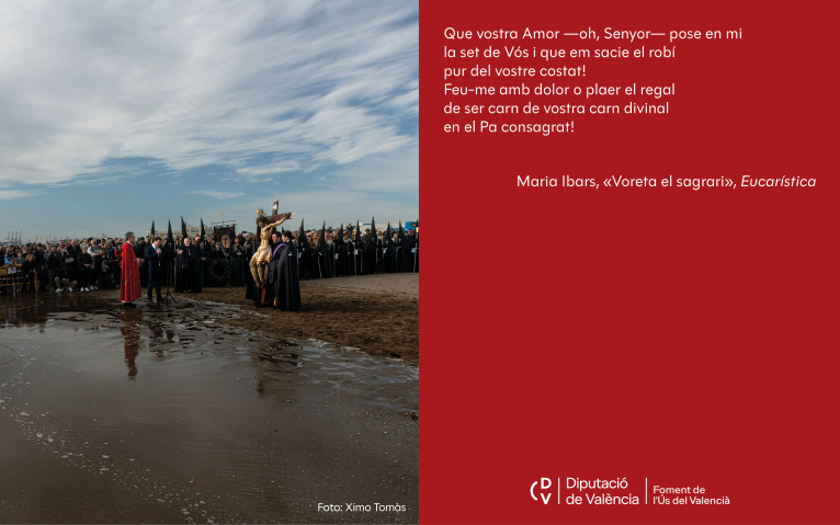 La Diputació de València lanza una campaña para fomentar el uso del valenciano en Semana Santa