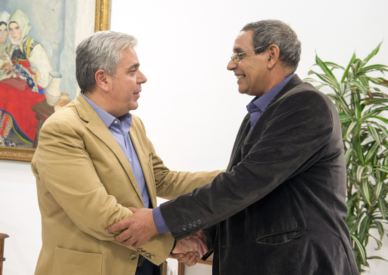Medina rep el delegat sahrauí per a la Comunitat Valenciana 