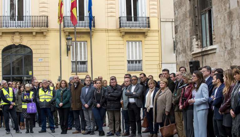 La Diputación condena los últimos casos de violencia de género en València y Gandia