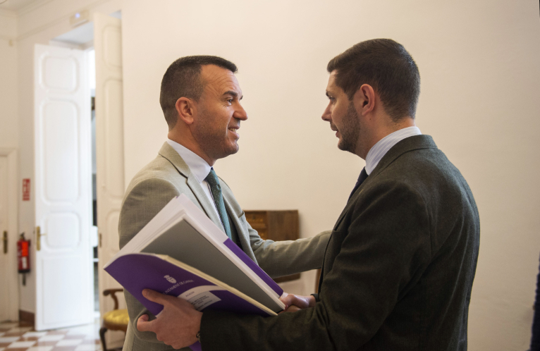 Mompó i Prieto aborden el possible finançament de la Diputació a diferents projectes de Gandia