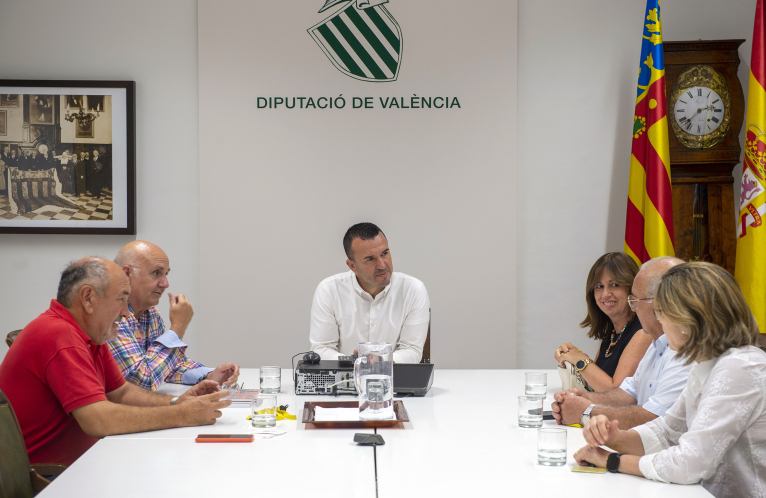Mompó se reúne con el Tribunal del Comuner del Rollet de Gràcia d’Aldaia