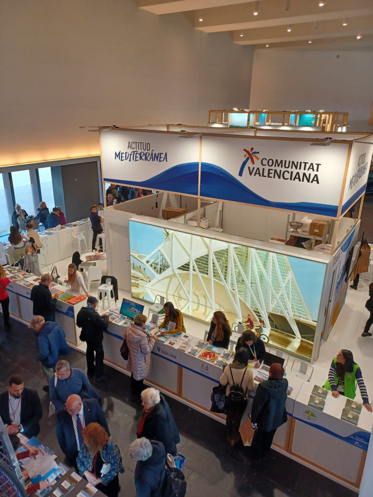 La Diputació de Valencia promociona la provincia en ferias de Navarra y Extremadura 