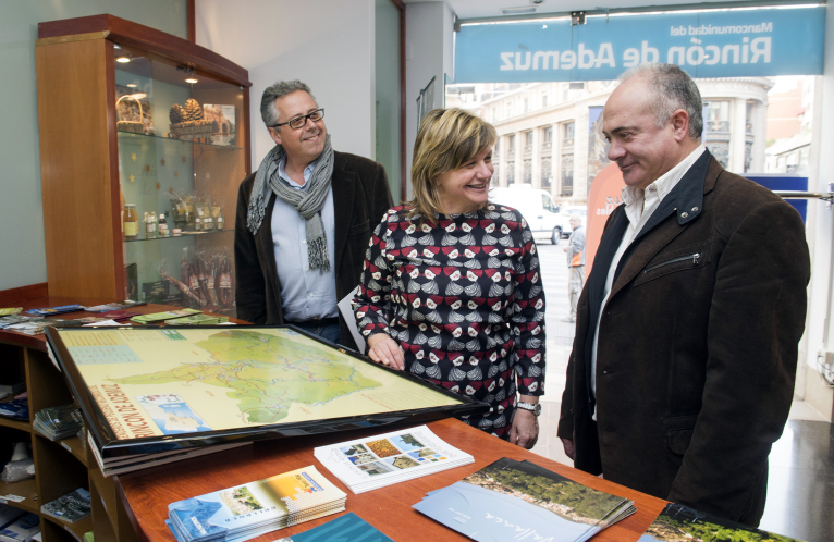 El Rincón de Ademuz muestra sus productos turísticos en la Oficina de Promoción en Valencia  