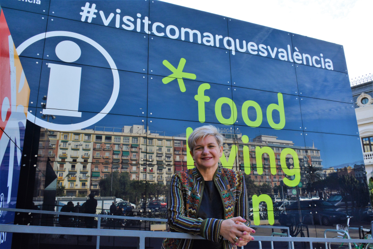 El cubo #visitcomarquesvalència se consolida como el nuevo espacio del turismo en València
