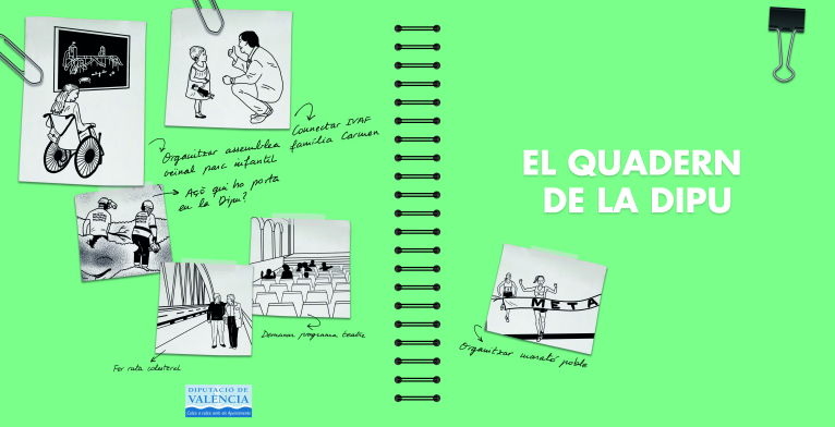 Jorge Rodríguez i Mercedes Berenguer presenten demà “El Quadern de la Dipu” 