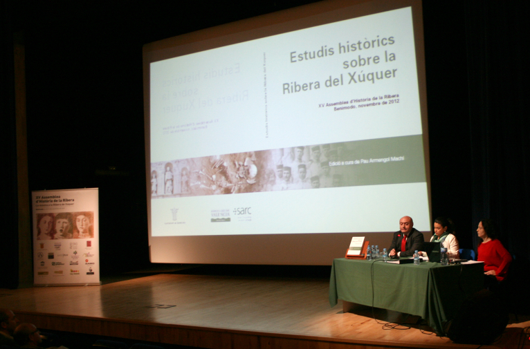 Oreto Segura presenta el llibre 'Estudis històrics sobre la Ribera del Xúquer'