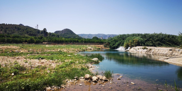 La Diputació mejora la zona del río Vernisa a su paso por Palma de Gandia
