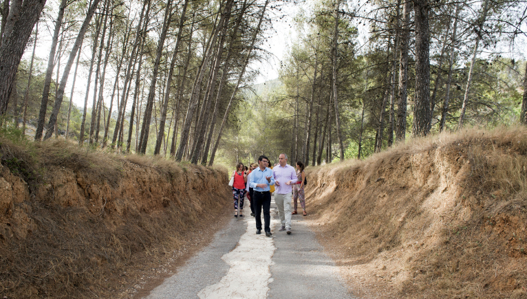 La Diputació injecta 265.000 euros en el Racó d’Ademús amb el Pla de Camins i Vies