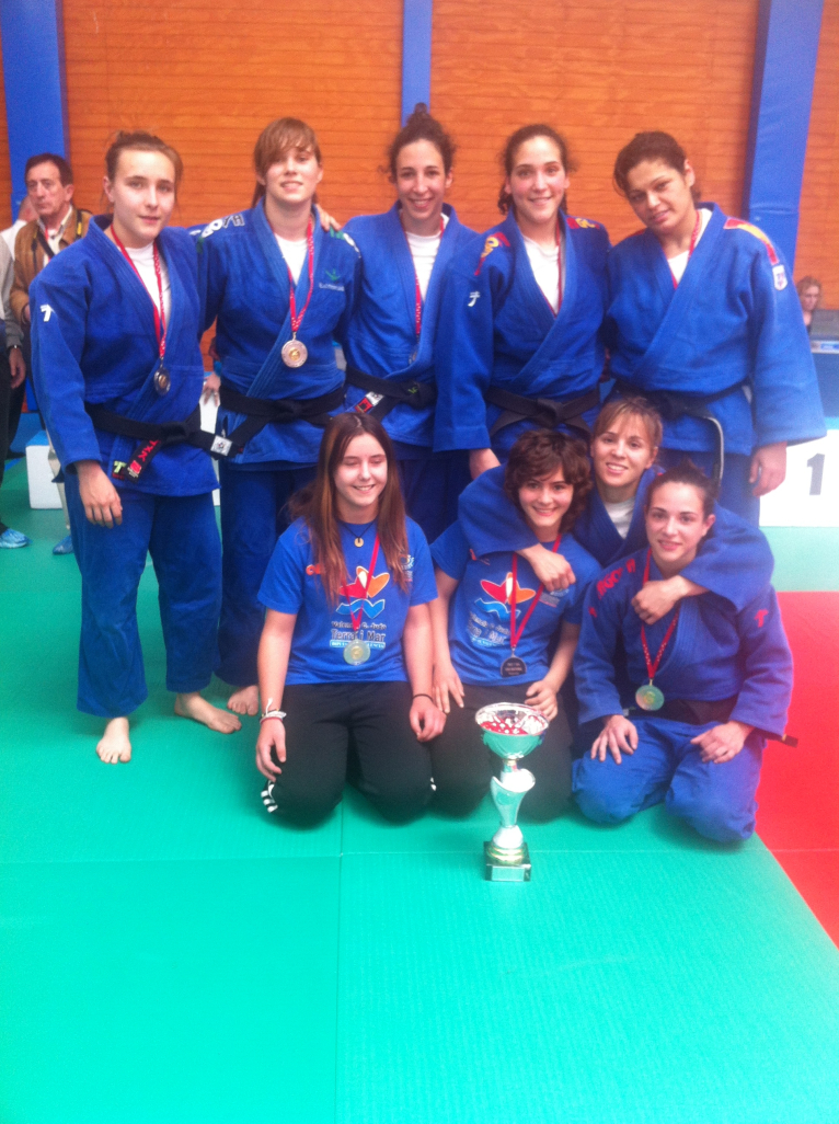 El Club de Judo València, Terra i Mar-UPV guanya la plata en la Lliga Nacional femenina