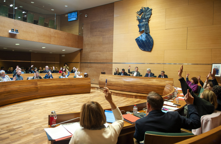 La Diputació de València aprueba el Pla Obert d’Inversions seis meses antes que el anterior y sin votos en contra