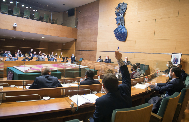 La Diputació de València aprova el pressupost més alt de la seua història amb un ampli consens