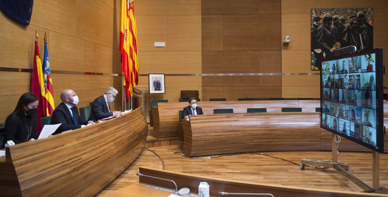 Gaspar anuncia el tancament de Divalterra i garantix el futur dels brigadistes