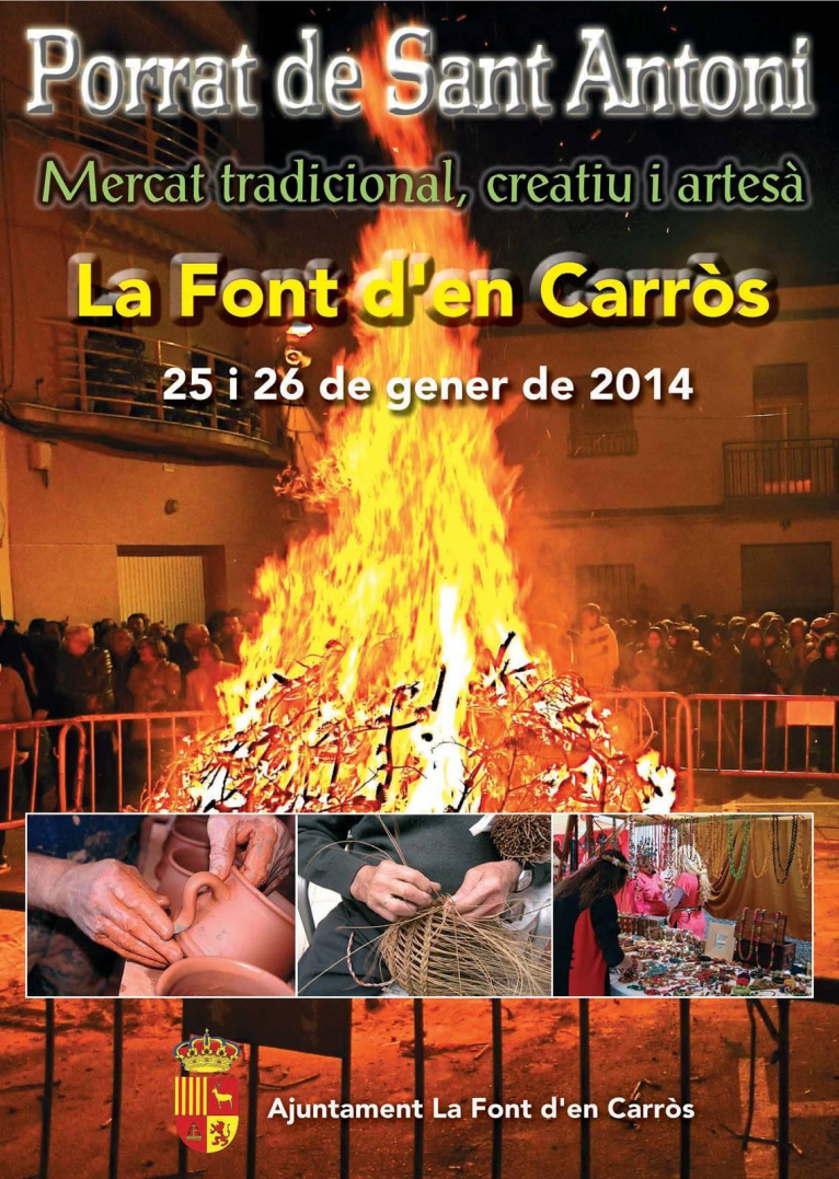 La Font d’en Carròs celebra el ‘Porrat de Sant Antoni’