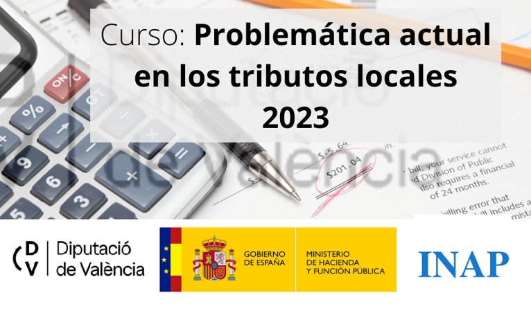 Nuevo curso del INAP en colaboración con la Diputació de València
