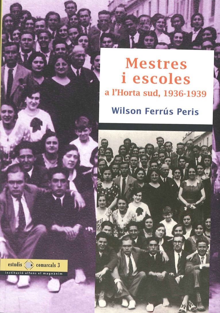 La diputada de Memoria Histórica presenta el libro “Mestres i Escoles a l’Horta Sud, 1936-1939” 