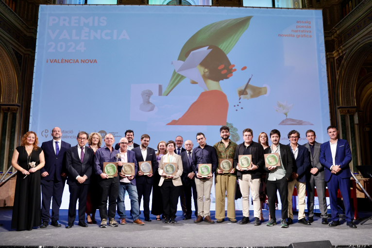 El mundo de la cultura abraza los premios València y València Nova de la Diputación 