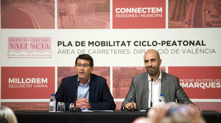 La Diputación inicia un plan de acción para reforzar la seguridad vial de los ciclistas en su red de carreteras