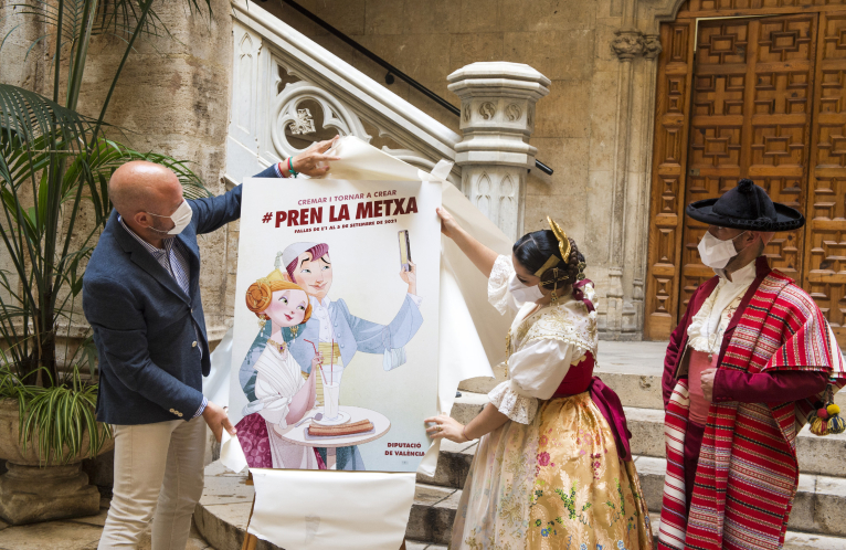 La Diputació da la bienvenida a las Fallas de septiembre con una campaña histórica