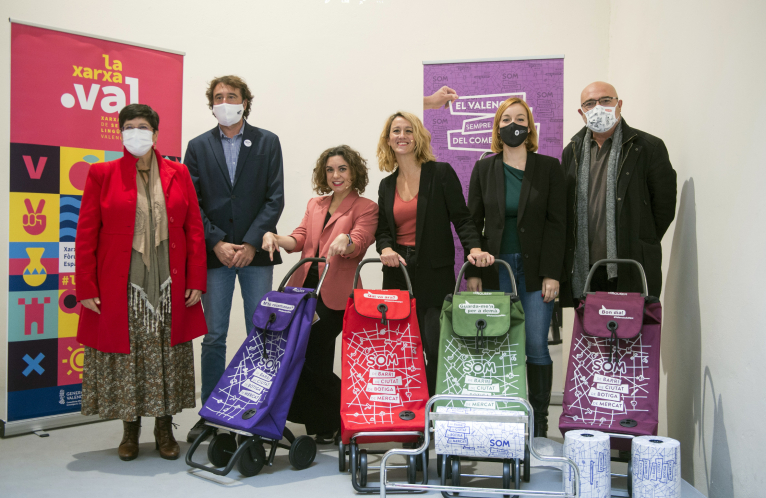 La Diputació fomenta el uso del valenciano con la campaña ‘Som de barri, de ciutat, de botiga i de mercat’