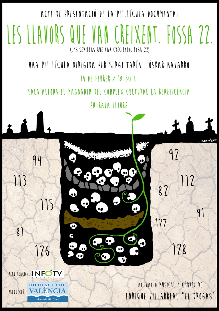 La Diputació presenta el documental ‘Les llavors que van creixent. Fossa 22’