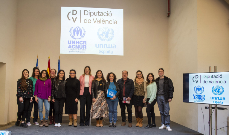 La Diputació col·labora amb les dos agències humanitàries de l'ONU