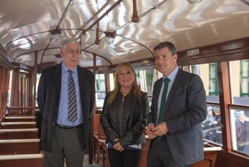 Una exposición de FGV evoca la historia del tranvía eléctrico valenciano en La Beneficència