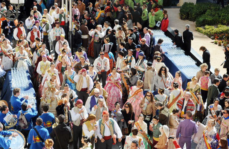 La Diputació de València rep les sol·licituds de les falles