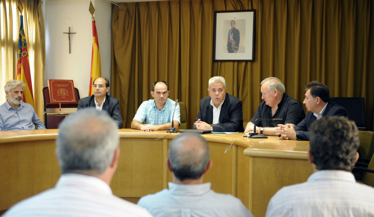 La Diputació arreplega dels alcaldes les primeres valoracions de danys de l’incendi