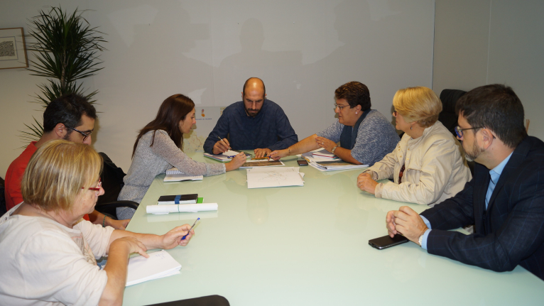 Massarrojos, Benifaraig y Poble Nou piden ayuda a la Diputación para mejorar y crear infraestructuras