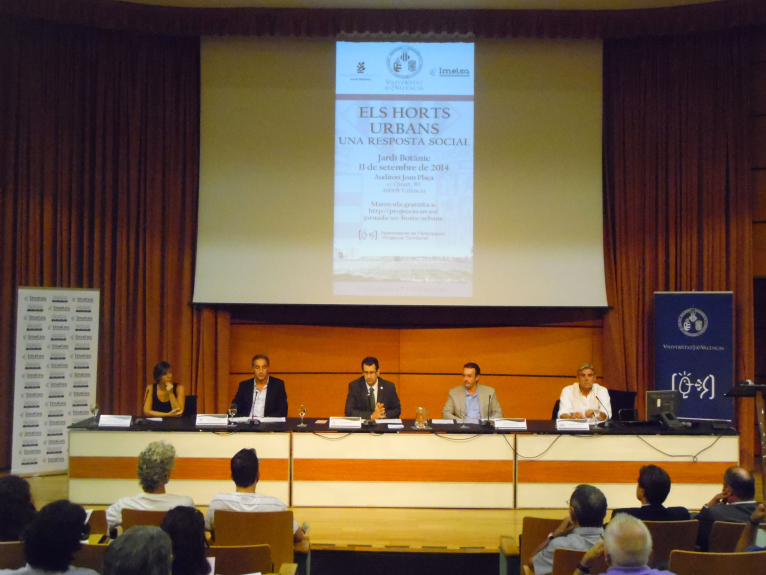 Jornada sobre Huertos Urbanos en el Botánico (11 de septiembre de 2014)