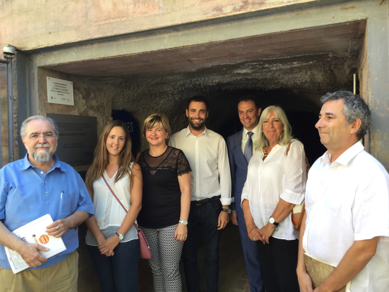 Requena se reivindica como destino turístico con el nuevo atractivo de los túneles de La Villa reformados con ayuda de Diputación